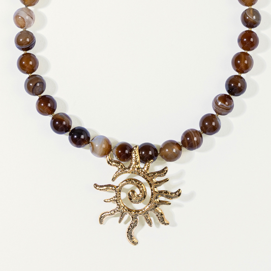 Golden hour necklace
