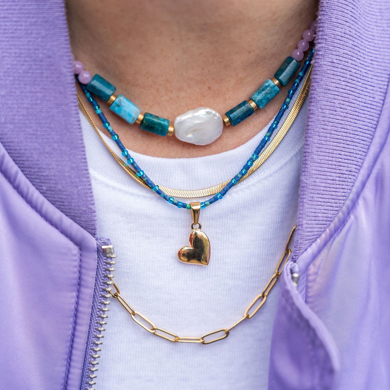 Cobra ketting goud