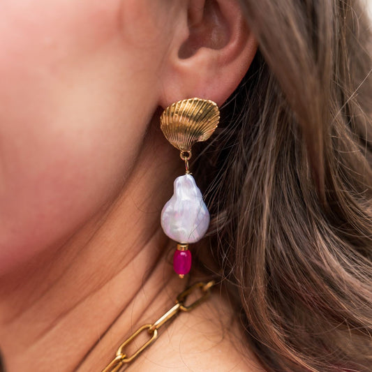 Josi shell earrings