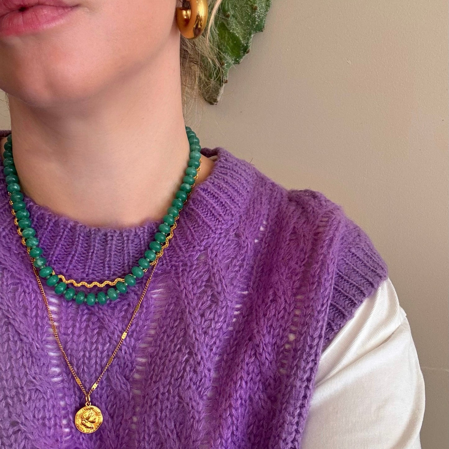 Spicy mint necklace