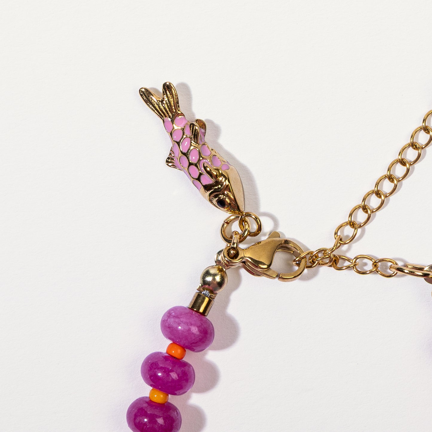 Pink catch bracelet
