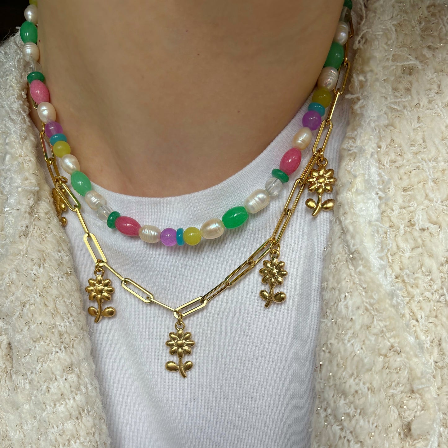 Jardin ketting goud