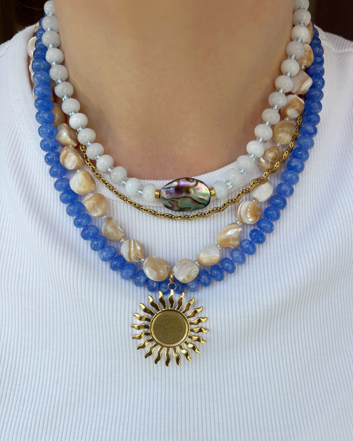 Blueberry necklace