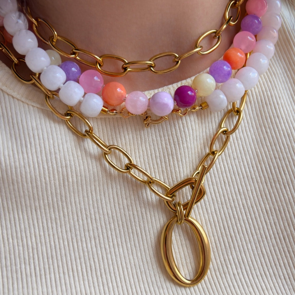Solar pop ketting