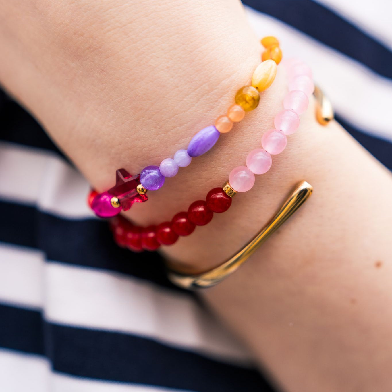 Starry sunset armband