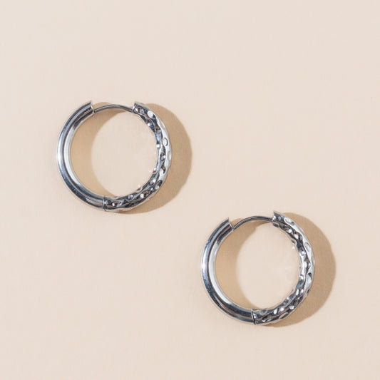 Margot hoops zilver