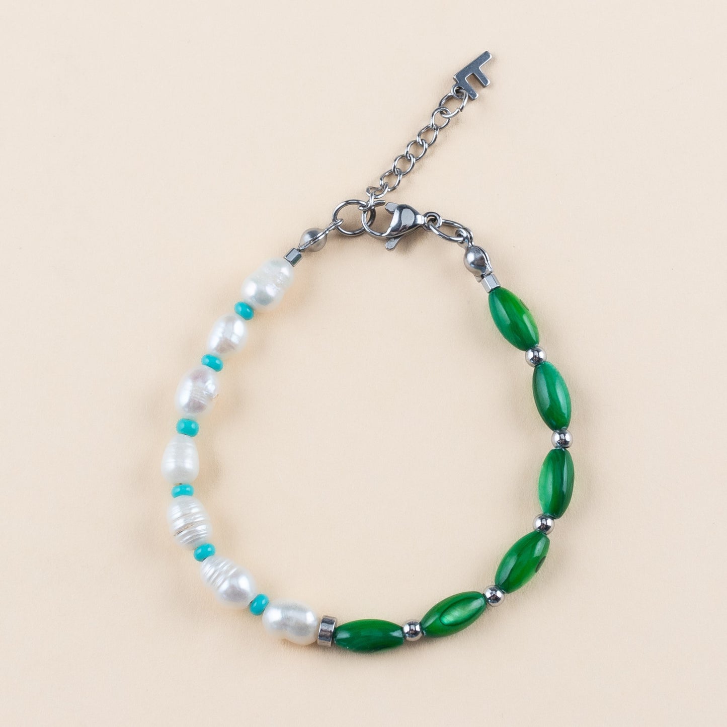 Bobby bracelet green