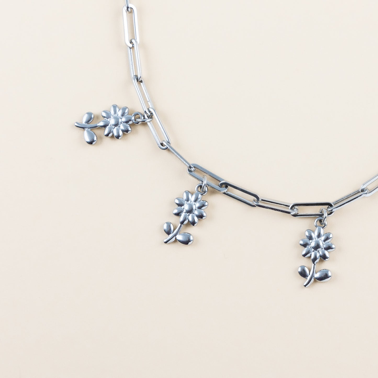 Jardin ketting zilver
