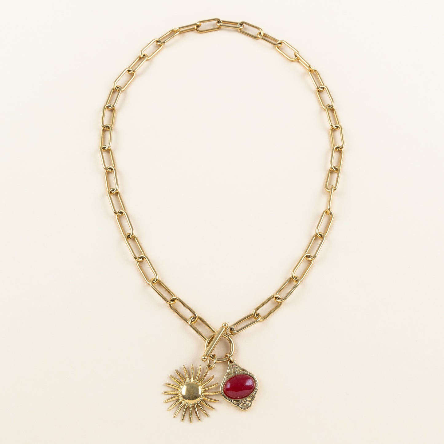 Skylar ketting rood