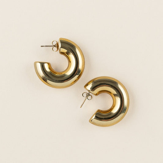 Frida hoops gold