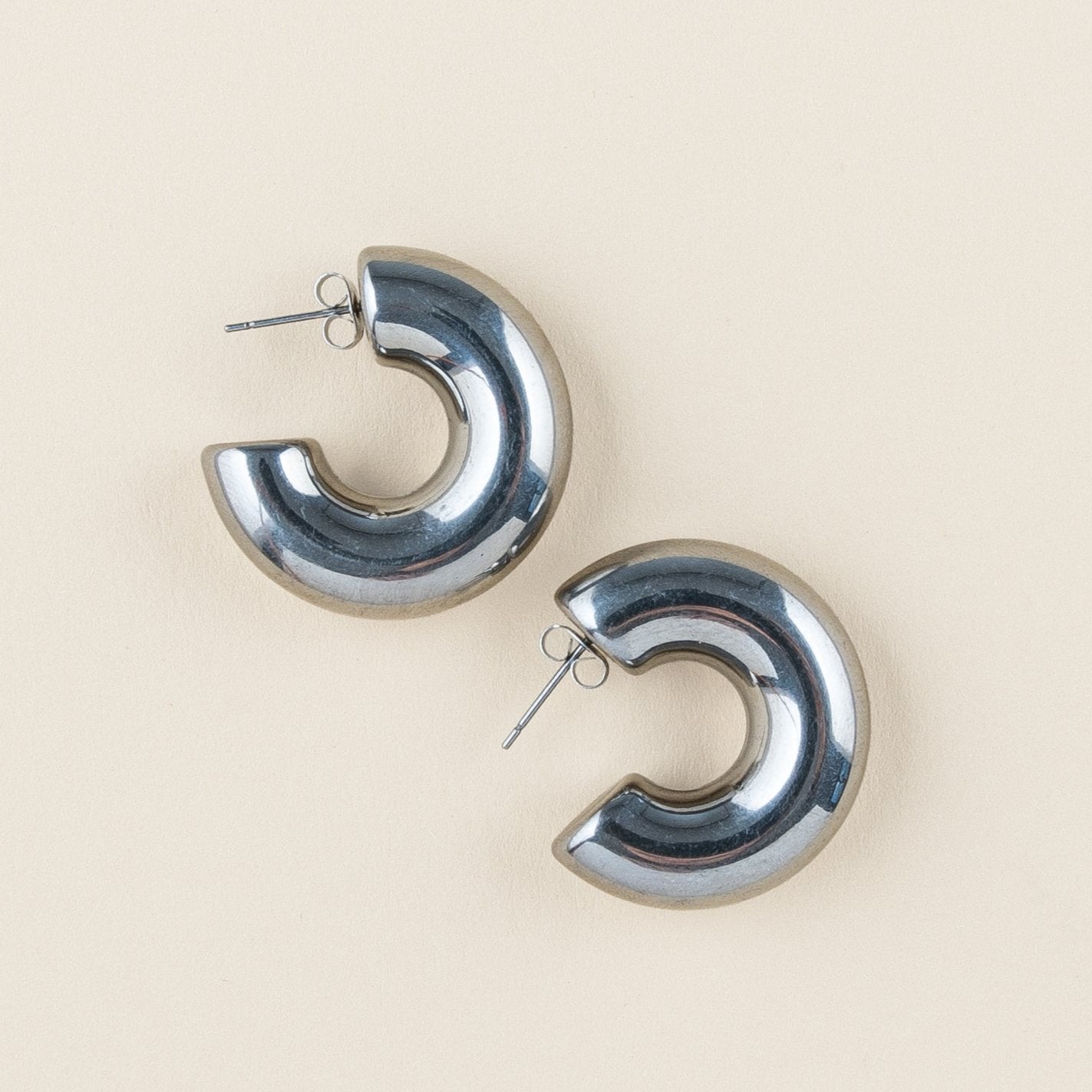 Frida hoops zilver