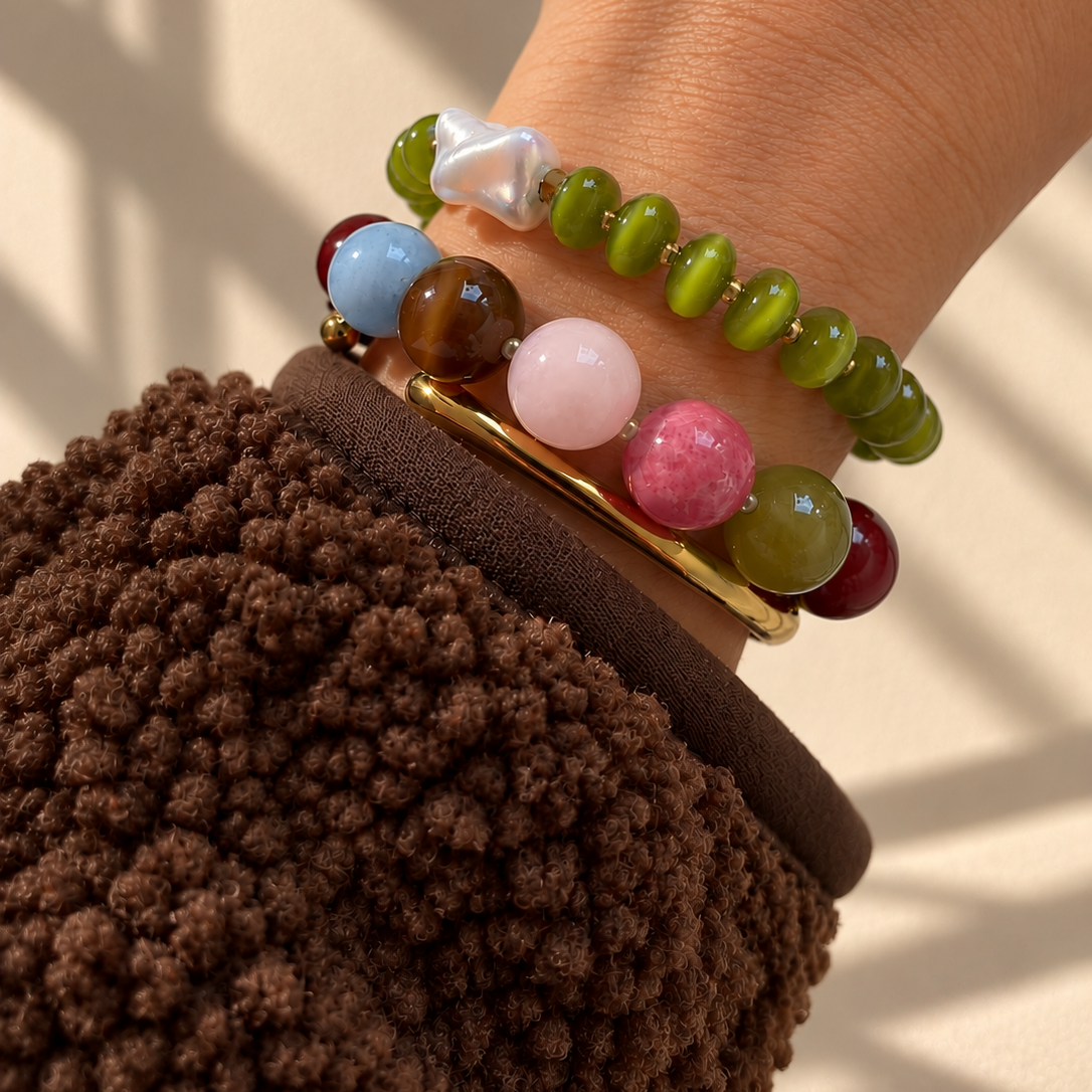 Olive Hour armband
