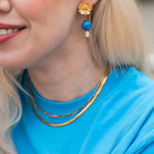 Cobra ketting goud