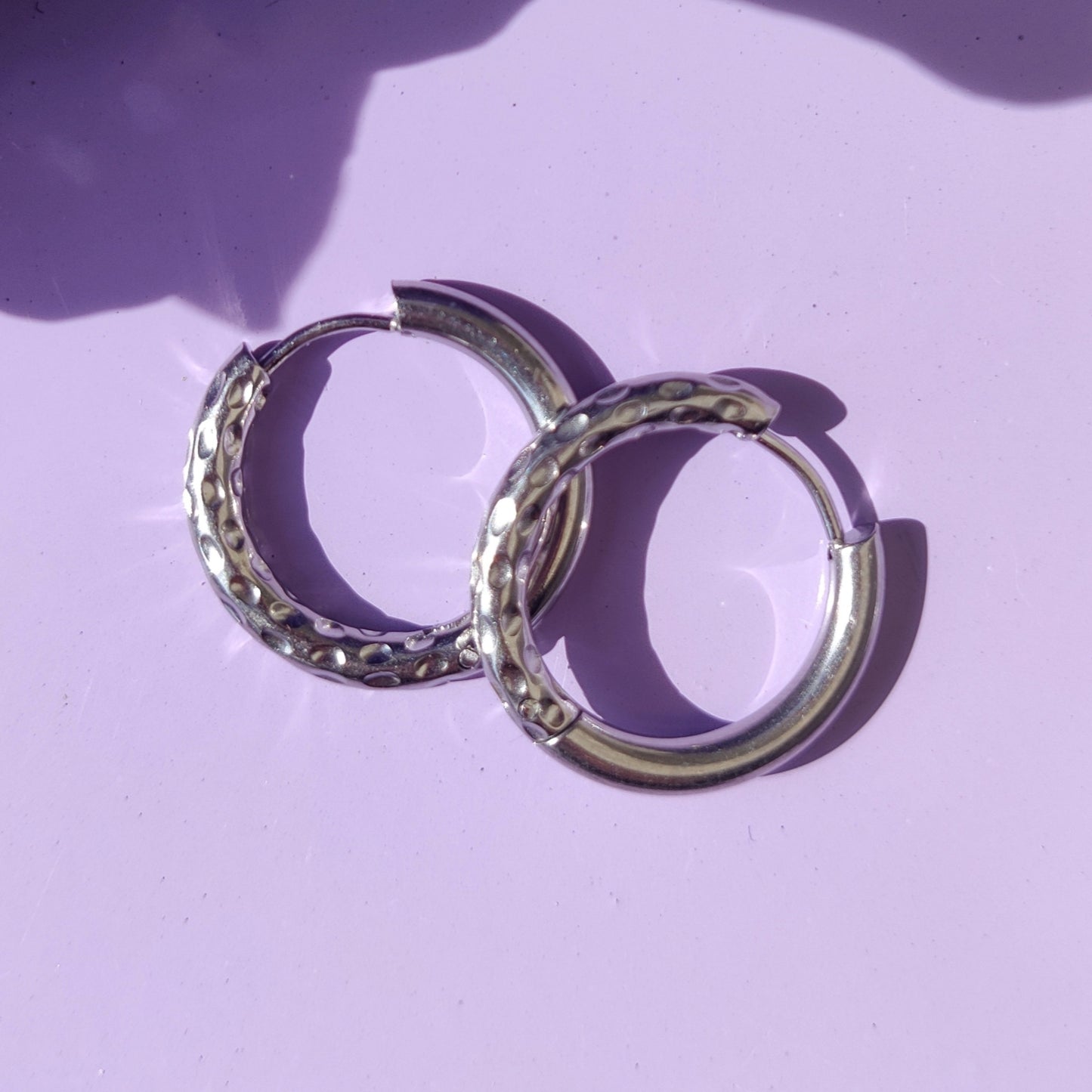 Margot hoops zilver